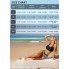  Жіночий купальник FS Vancavoo Women Bikini Set XL Чорний (8216)