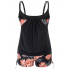  Жіночий купальник-сукня Hanna Nikole Tankini Plus Size 56 з коригуючим ефектом Чорний (9484)