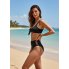 Жіночий купальник FS Jelly Bikini S Чорний (8654)