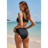 Жіночий купальник FS Jelly Bikini S Чорний (8654)