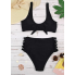 Жіночий купальник FS Jelly Bikini S Чорний (8654)