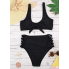 Жіночий купальник FS Jelly Bikini S Чорний (8654)