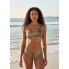 Жіночий роздільний купальник ASOS DESIGN Leopard Print FS S Коричневий (8818)