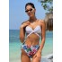 Жіночий роздільний купальник-трійка FS Swimsuit Sets XL Білий (9294)