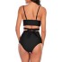  Жіночий роздільний купальник FS Bikini Set L Чорний (9456)
