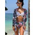 Жіночий роздільний купальник-трійка FS Swimsuit Sets XL Білий (9294)
