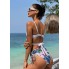 Жіночий роздільний купальник-трійка FS Swimsuit Sets XL Білий (9294)