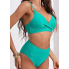  Жіночий купальник CUPSHE Women Swimsuit Lotto Bikini S Бірюзовий (9139)
