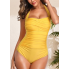 Купальник суцільний FS Tummy Control Swimsuiti М Жовтий (9143)