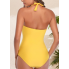 Купальник суцільний FS Tummy Control Swimsuiti М Жовтий (9143)