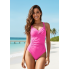  Жіночий суцільний купальник Cupshe Bikini Set S Рожевий (9146)
