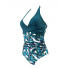 Суцільний купальник FS Flowy Abundant XL з коригуючим ефектом Синій (9147)