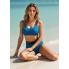 Жіночий купальник FS Vancavoo Women Bikini Set L Синій (9150)