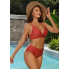 Жіночий купальник CUPSHE Women Swimsuit Lotto Bikini XL Теракотовий (8467)