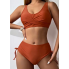 Жіночий купальник FS Women's Bikini Set XXL Теракотовий (9702)
