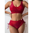 Жіночий купальник FS Women's Bikini Set S Бордовий (9690)