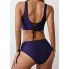 Жіночий купальник FS Women's Bikini Set XL Синій (9176)