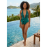 Суцільний купальник FS Morticia Swimwear L Зелений (9207)
