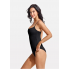 Фізіологічний суцільний купальник FS Beautikini Period Swimwear для плавання в період менструації XS Чорний (9603)