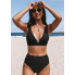 Роздільний купальник Cupshe Bikini Set М Чорний (9189)