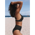 Роздільний купальник Cupshe Bikini Set М Чорний (9189)