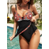 Суцільний купальник Tankini FS Bathing Suits Tummy Control L Чорний (9237)