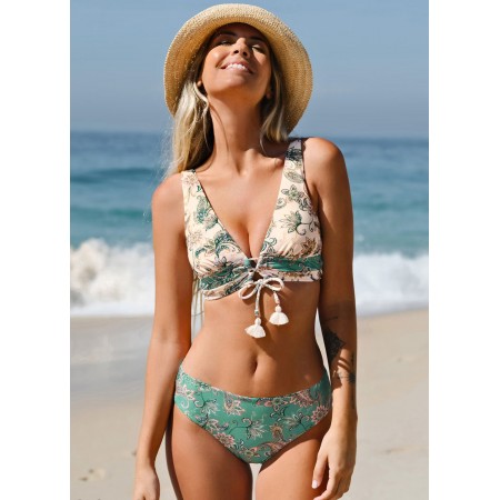 Жіночий купальник Cupshe Enamel Underwire М Двосторонній Бежевий (9937) Жіночий купальник Cupshe Enamel Underwire М Двосторонній Бежевий (9937)