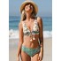  Жіночий купальник Cupshe Enamel Underwire М Двосторонній Бежевий (9937)