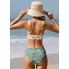 Жіночий купальник Cupshe Enamel Underwire М Двосторонній Бежевий (9937)