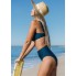 Роздільний купальник Cupshe Bikini L Морської хвилі (10126)