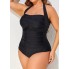 Купальник суцільний FS StyleCast Swimsuiti XXL Чорний (9590)