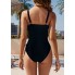 Суцільний купальник FS Greta S Чорний (9584)