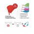 Фізіологічний суцільний купальник FS Beautikini Period Swimwear для плавання в період менструації XL Червоний (9604)