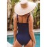 Купальник суцільний FS Dokotoo Tummy Control Swimsuiti S Синій (9608)