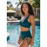 Жіночий купальник FS Women's Bikini Set XL Морської хвилі (10033)