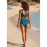 Жіночий купальник FS Women's Bikini Set XL Морської хвилі (10033)