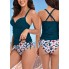 Жіночий купальник танкіні роздільний FS Aria Tankini Top М з ефектом утяжки Комбінований (9615)