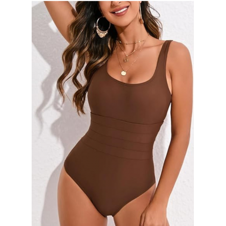 Слитный купальник FS Cromi XL Коричневый (9512) Слитный купальник FS Cromi XL Коричневый (9512)