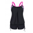  Жіночий купальник-сукня Hanna Nikole Tankini Plus Size 60 з коригуючим ефектом Комбінований (9509)