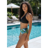 Роздільний купальник Cupshe Bikini triangle XL Чорний (9511)