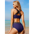 Жіночий купальник FS Vancavoo Women Bikini Set L Темно-синій (9519)