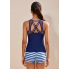 Жіночий купальник FS Bsubseach Tankini Swimsuit 3 в 1 М Темно-синій (9520)