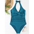 Суцільний купальник FS Flowy Abundant М з коригуючим ефектом Морської хвилі (9887)