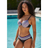 Жіночий купальник роздільний FS JFAN Women's Sexy Swimsuit L Ліловий (9557)