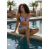Жіночий купальник роздільний FS JFAN Women's Sexy Swimsuit L Ліловий (9557)
