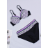 Жіночий купальник роздільний FS JFAN Women's Sexy Swimsuit L Ліловий (9557)