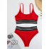  Жіночий купальник FS Trim Women Bikini Set S Червоний (9560)