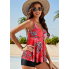 Жіночий купальник FS Flare Skirt Tankini L Червоний (9571)