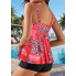 Жіночий купальник FS Flare Skirt Tankini L Червоний (9571)
