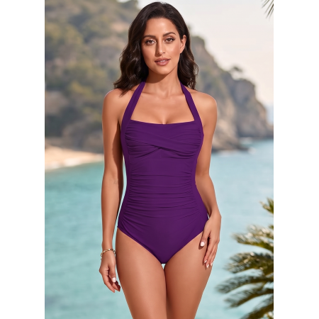 Купальник Слитный FS Tummy Control Swimsuit S Пурпурный (9565) Купальник Слитный FS Tummy Control Swimsuit S Пурпурный (9565)
